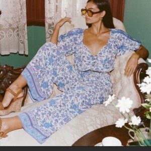 SPELL *SET* BNWT Folk Song blouse/pants Top M/L